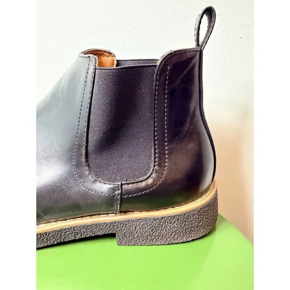 Deer Stags Men's Black Rockland Memory Foam Chelsea‎ Boots Shoes Size 12W